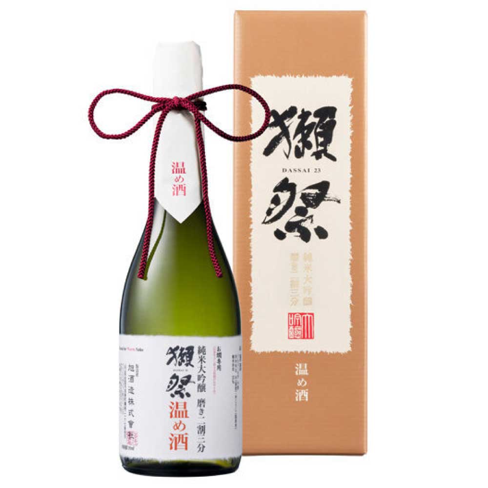 獺祭 純米大吟醸 磨き二割三分 温め酒 720ml（箱入り）【要クール便】｜ヴィノスやまざき｜ワイン通販