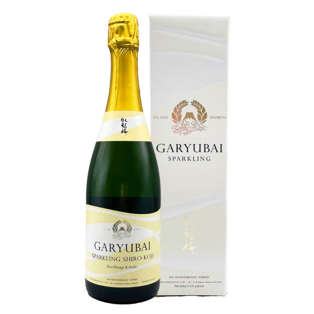 Garyubai Sparkling Shiro-Koji 720ml（箱入り）【要クール便】